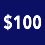 $100